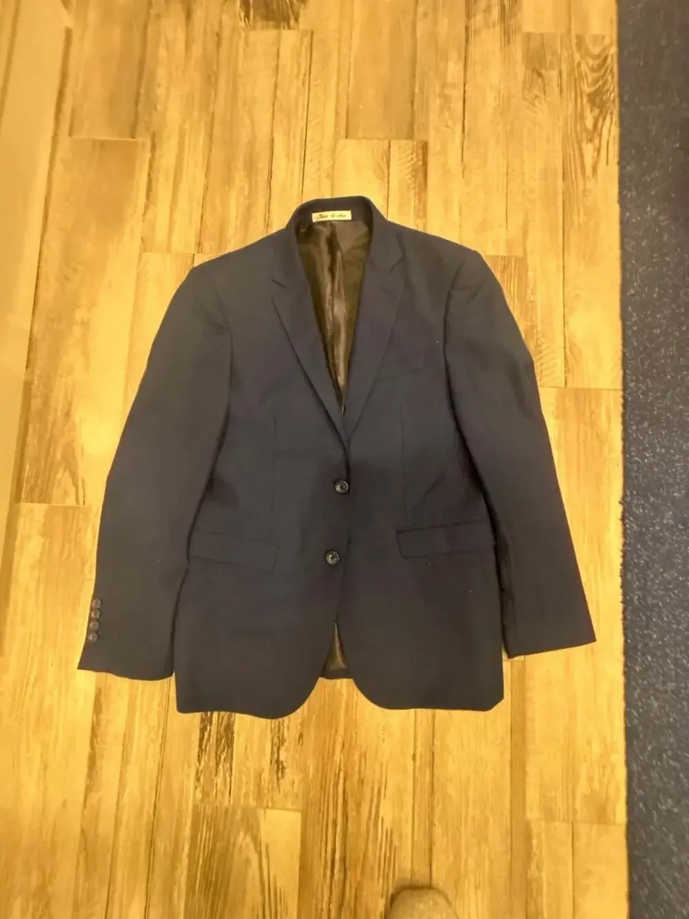 Noodle & Stitch Navy Wool Suit Jacket and Pants